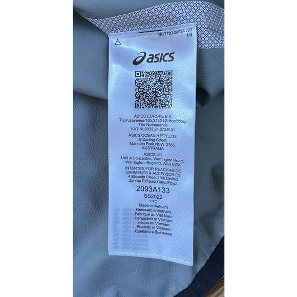 ASICS Athletics Championship Oregon 2022 Jacket Size XS Men’s Purple - Picture 3 of 10